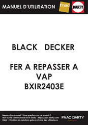 Black & Decker BXIR2403E Manuel D'utilisation