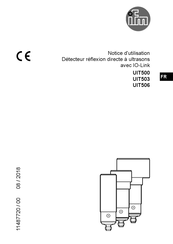 Ifm UIT500 Notice D'utilisation