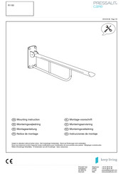 Pressalit Care R1100 Notice De Montage