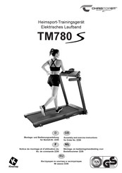 Christopeit Sport TM780 Notice De Montage Et D'utilisation