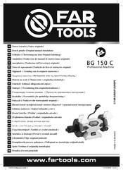Far Tools BG 150 C Notice Originale