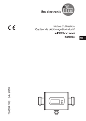 IFM Electronic Efector 300 SM6004 Notice D'utilisation