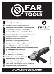 Far Tools KH 115C Notice Originale
