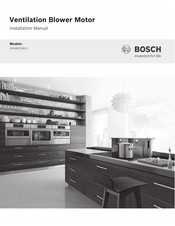 Bosch DHG6015NUC Manuel D'installation
