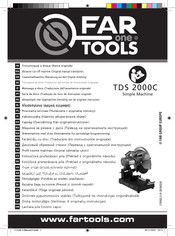 Far Tools TDS 2000C Notice Originale