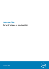Dell Inspiron 3881 Caractéristiques Et Configuration