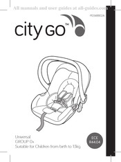 Baby Jogger city go Mode D'emploi