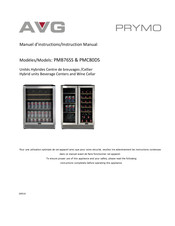 AVG PRYMO PMC80DS Manuel D'instructions