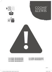 Cooke & Lewis CLCGB60 Manuel D'utilisation