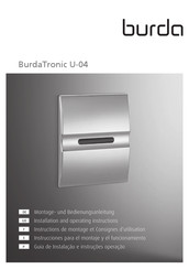 Burda Tronic U-04 Instructions De Montage Et D'utilisation