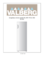 Valberg VAL ARV 176 A+ KSC Mode D'emploi