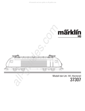 marklin 37307 Mode D'emploi