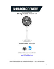 Black & Decker BDHS-6120 Manuel De L'utilisateur