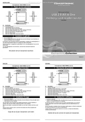 Conceptronic CMULTIRWU2 Guide Rapide