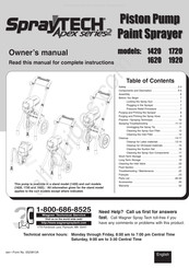 SprayTECH Apex 2 1620 Manuel De L'utilisateur