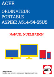 Acer A514-54-55U5 Manuel D'utilisation