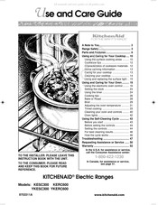 KitchenAid KERC600 Guide D'utilisation Et D'entretien