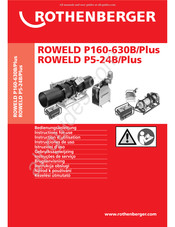 Rothenberger ROWELD P8B Instructions D'utilisation