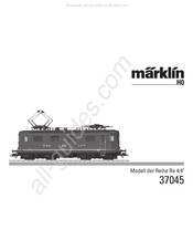 marklin 37045 Mode D'emploi