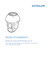 Avigilon 2.0C-H5A-IRPTZ-DP40-WP Guide D'installation