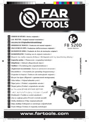 Far Tools FB 520D Notice Originale