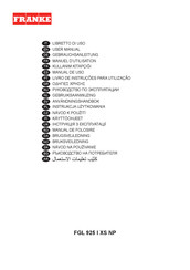 Franke FGL 925 I XS NP Manuel D'utilisation