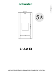 SCHUSTER LILLA 13 Instructions Pour L'installateur