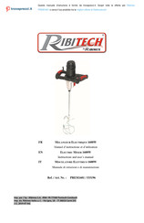 Ribimex Rubitech PREM1601 Manuel D'instructions Et D'utilisation