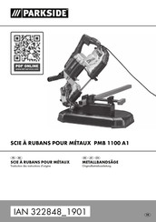 Parkside PMB 1100 A1 Traduction Des Instructions D'origine