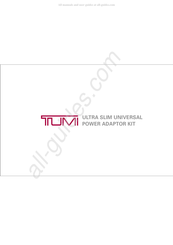 Tumi 14352 Mode D'emploi