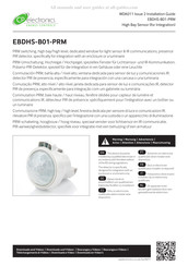 C.P. Electronics EBDHS-B01-PRM Instructions D'installation