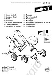 Wolfcraft 3510000 Instructions De Montage