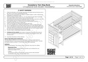 Night & Day Furniture Gooseberry Instructions Pour L'assemblage