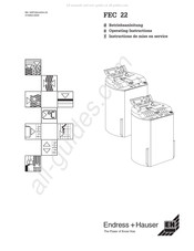 Endress+Hauser FEC 22 Instructions De Mise En Service