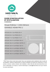 HEIWA HP2ES-35-V1 Guide D'installation Et D'utilisation
