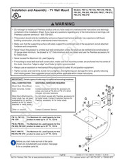 PEERLESS PM 27C Montage Et Installation