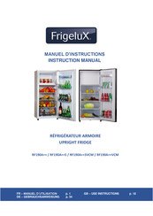 Frigelux RF190A S Serie Manuel D'instructions
