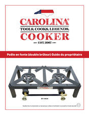 Carolina Cooker M110836 Guide Du Propriétaire