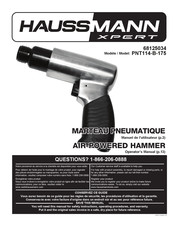 Haussmann Xpert PNT114-B-175 Manuel De L'utilisateur