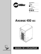 Miller Axcess 450 IEC Manuel De L'utilisateur