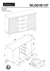 finori WLG01B/137 Instructions De Montage