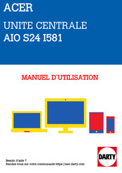 Acer AIO S24 I581 Manuel D'utilisation