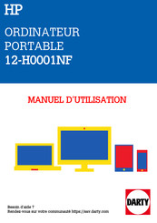 HP 12-H0001NF Manuel De L'utilisateur