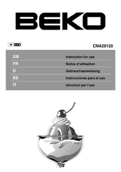 Beko CNA29120 Notice D'utilisation