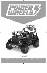 Power Wheels GNL68 Guide De L'utilisateur