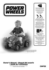 Power Wheels CMP32 Guide De L'utilisateur