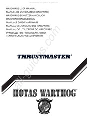 Thrustmaster HOTAS Warthog Manuel De L'utilisateur