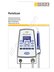 Sirona PerioScan Notice D'utilisation