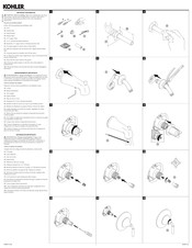 Kohler K-TS28129-4-BL Instructions D'installation