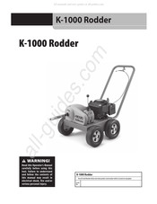 RIDGID K-1000 Mode D'emploi